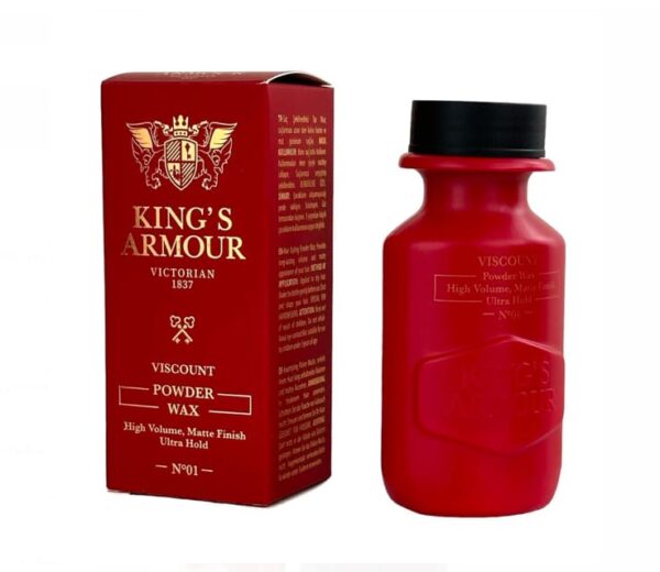 KING S ARMOUR POWDER WAX - puder objętościowy 20 g