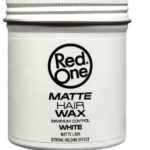 RED ONE MATT LOOK WAX WHITE - mocna pasta matowa 100 ml