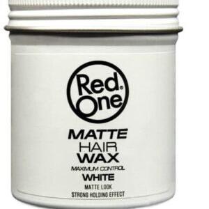 RED ONE MATT LOOK WAX WHITE - mocna pasta matowa 100 ml