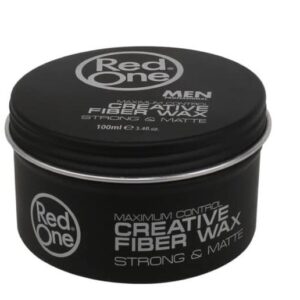 CREATIVE FIBER WAX BLACK - pomada włóknista 100 ml od RED ONE 