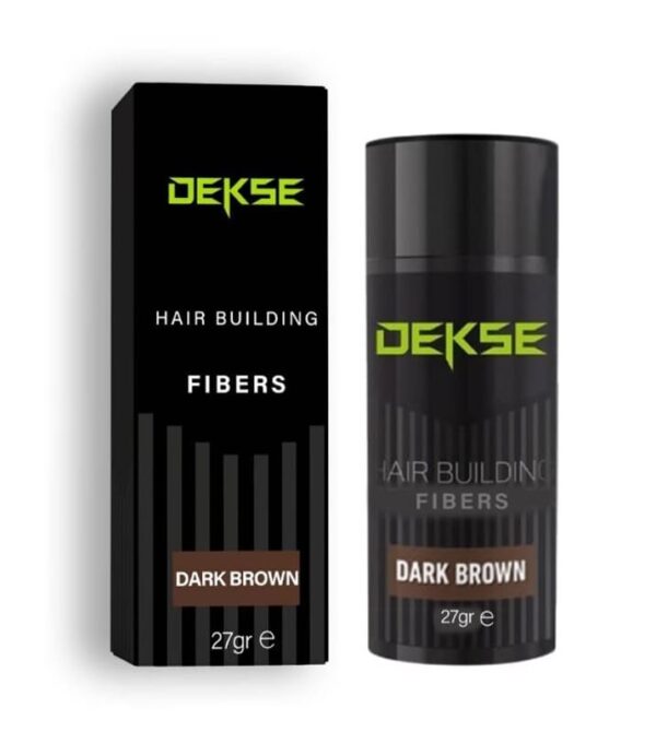 KABUTO KATANA DEKSE HAIR BUILDING FIBERS BROWN - zagęszczacz włosów 27 g