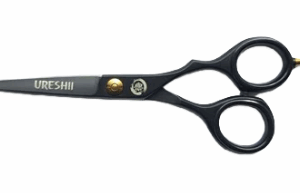 Ureshii nożyczki Style Ergo Black 5'5 czarne